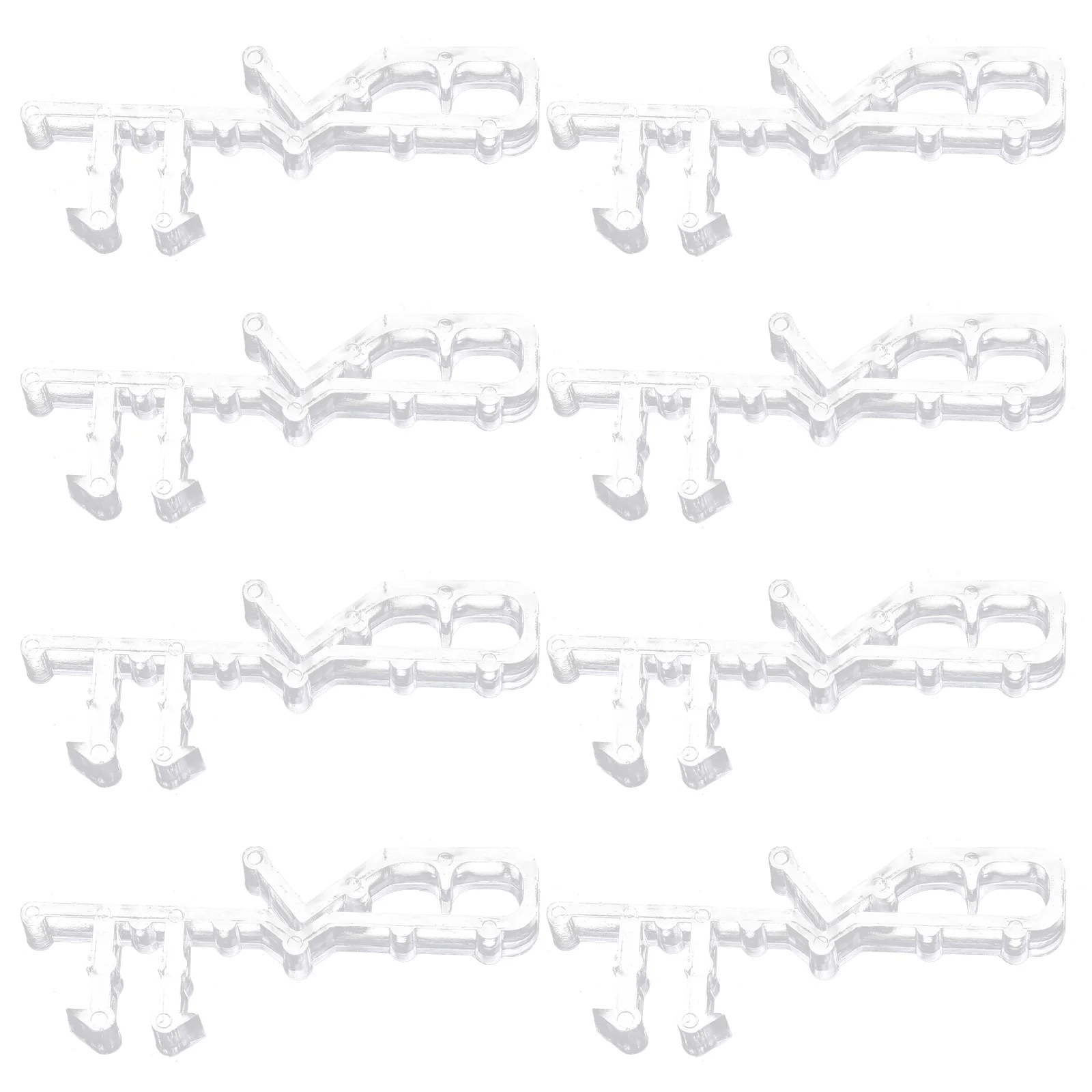 

Blind Retainer Clips Transparent Valance Replacement Parts Clamp Window Accessory