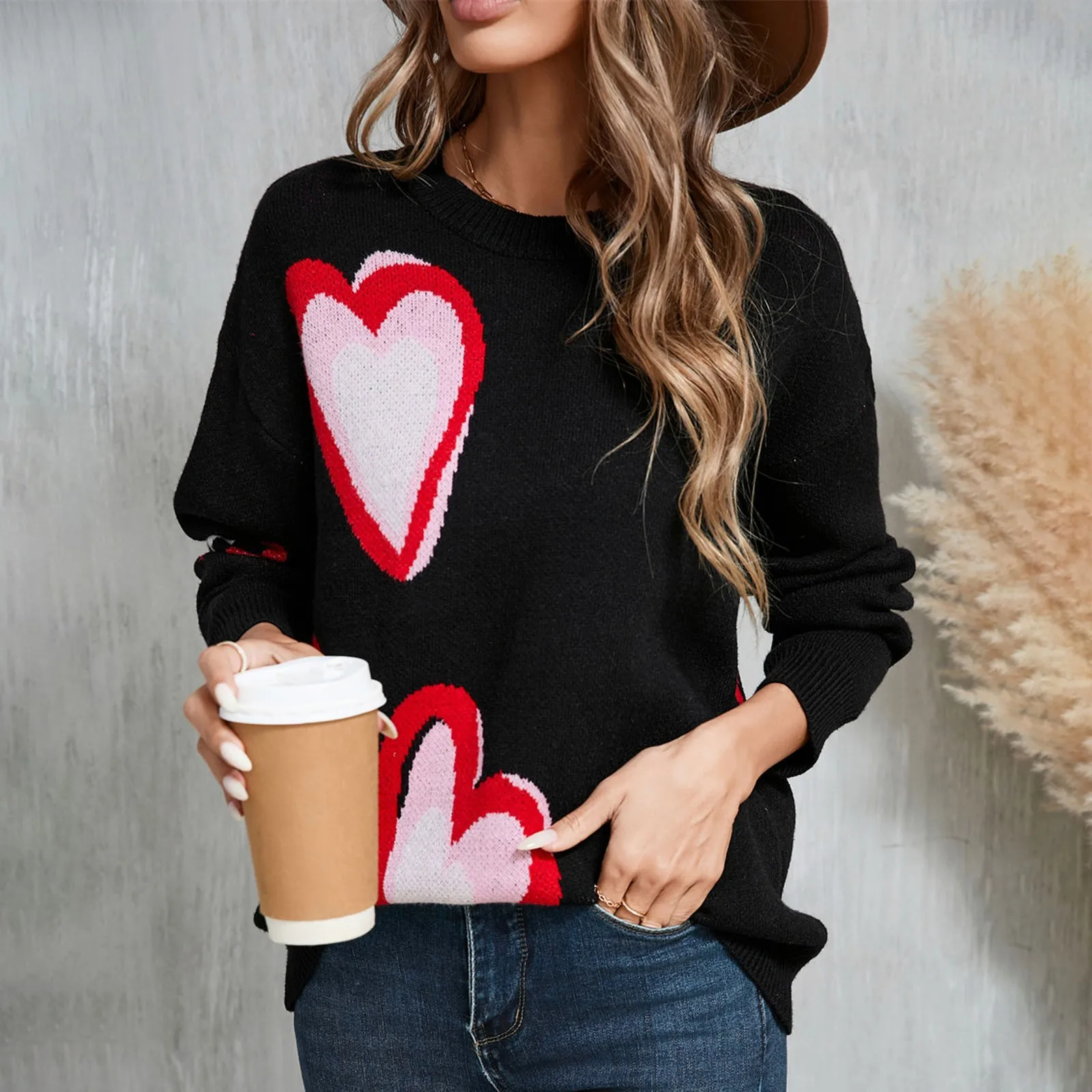 Милые осенние свитера для женщин модные повседневные длинные свитеры мужчин