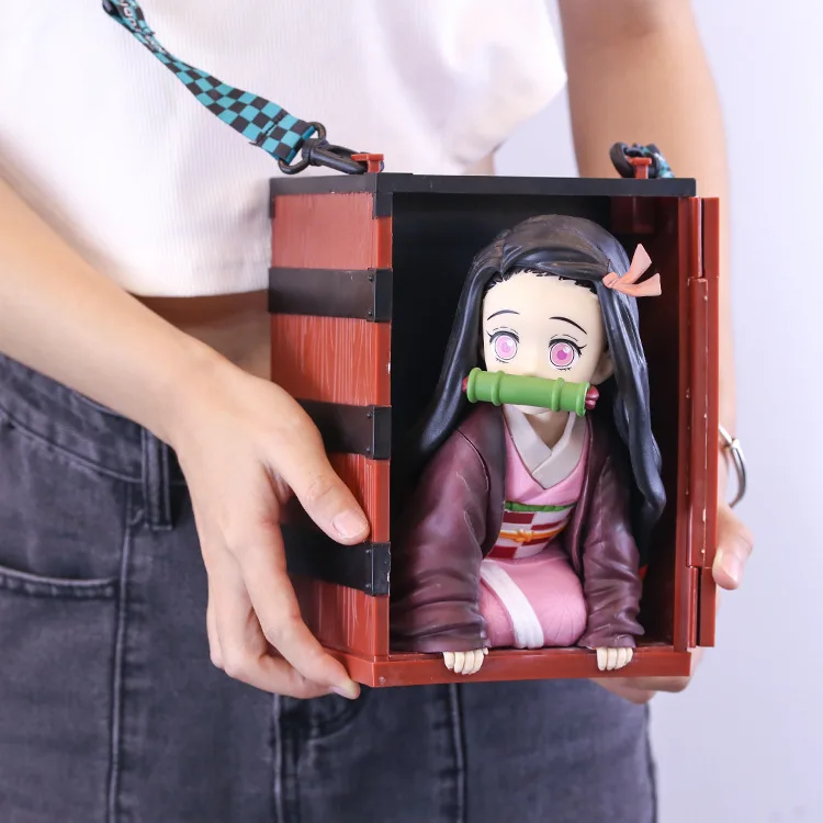 

Big Size Demon Slayer Kamado Nezuko with box Action Figure Toys 22cm