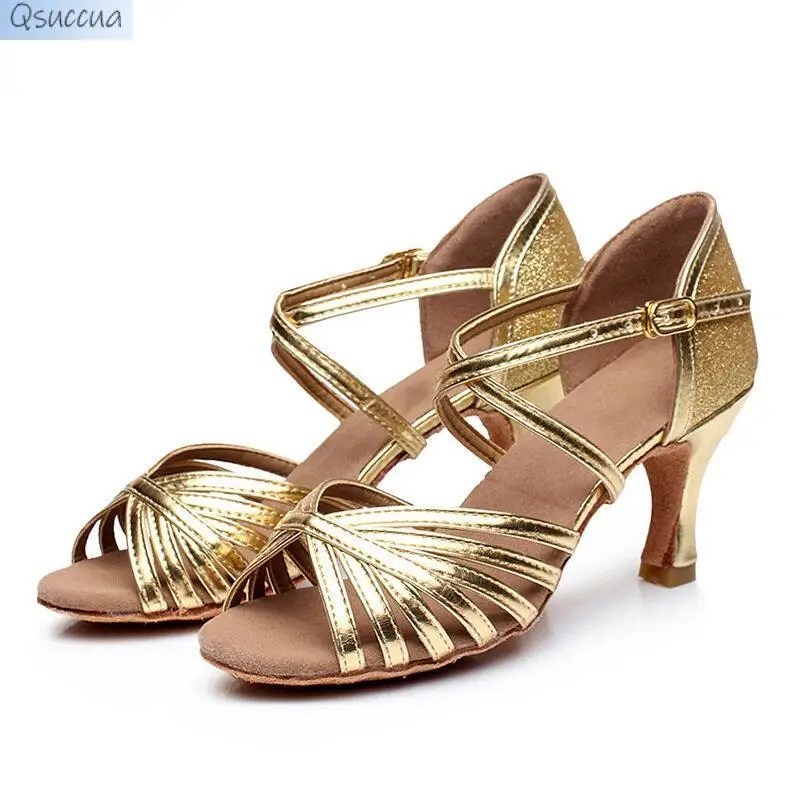 

Women's Golden Latin Dance Shoes Dance Shoes