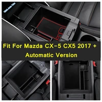 center console armrest storage box phone tray accessories for mazda cx 5 cx5 2017 2022 automatic version plastic car supplies