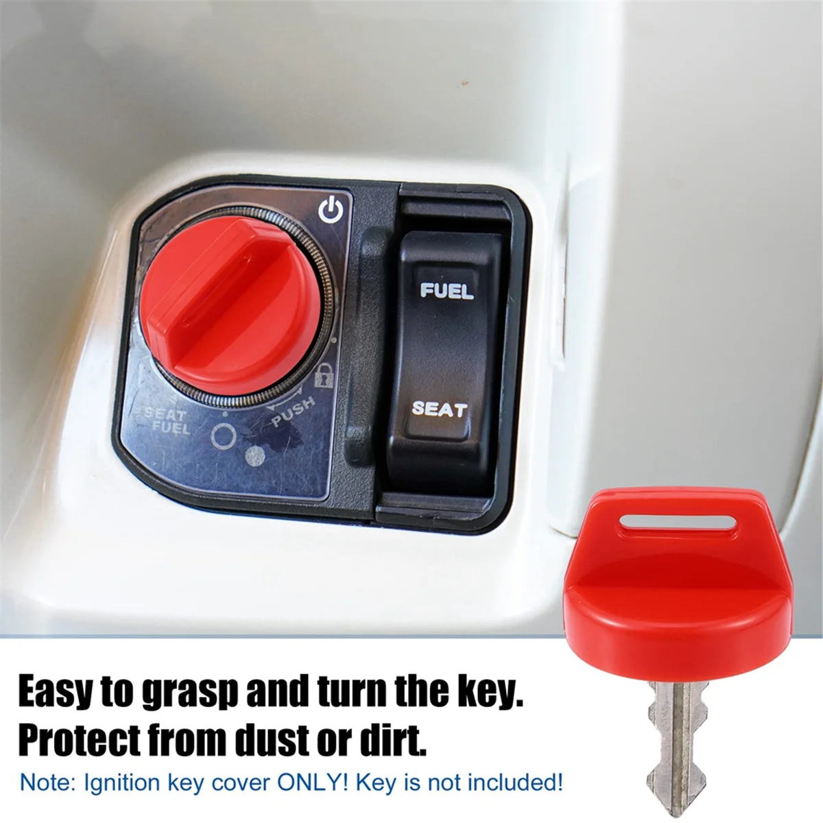 Крышка переключателя ключа зажигания для Polaris Ranger Brutus RZR General ACE Sportsman Scrambler Trail Boss