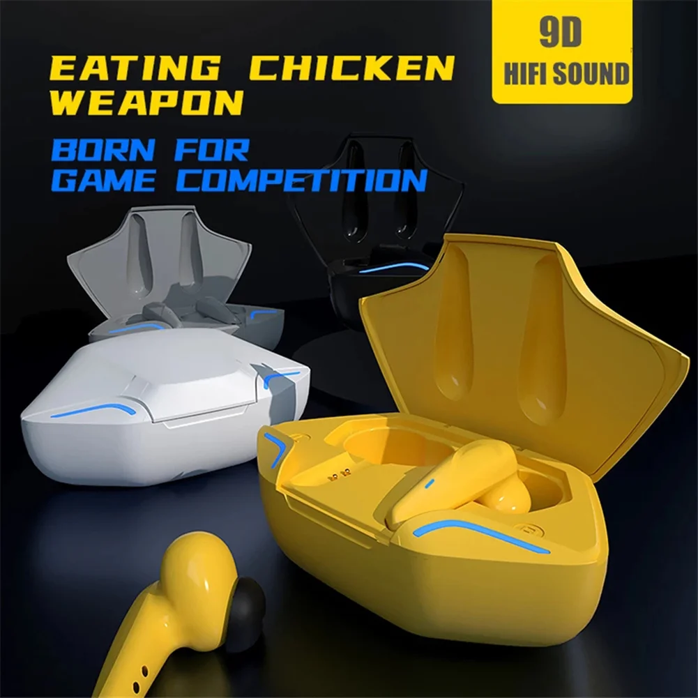 TWS G11 Игровые наушники Беспроводные Bluetooth с микрофоном Бас Аудио Звуковое