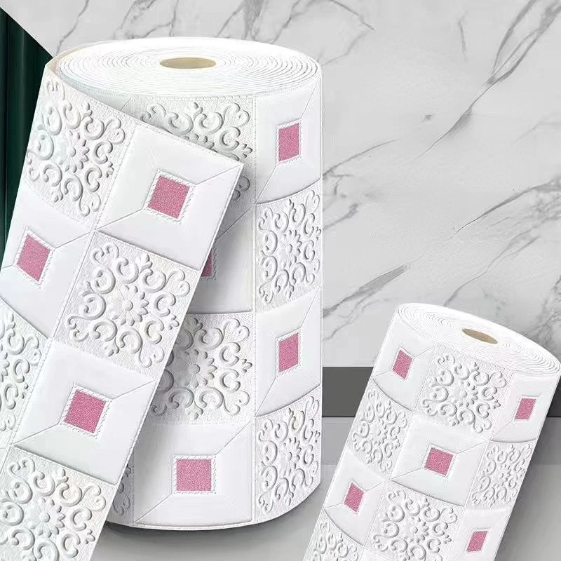 

Самоклеящиеся водонепроницаемые обои с имитацией кирпича для телевизора, 3D обои, настенные Стикеры, обои для гостиной, Декоративные Настен...