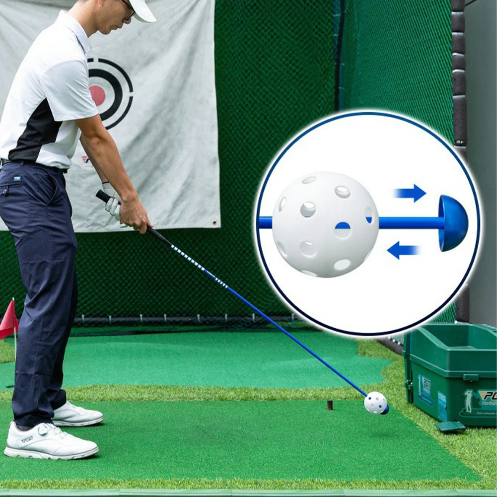 Черно-синий тренажер для качелей гольфа Palocca PGM Звуковая тренировочная клюшка со