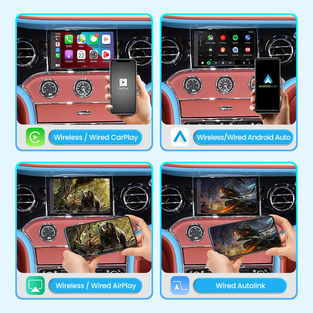 Фото Беспроводной модуль JoyeAuto CarPlay и интерфейс Android Auto для Bentley Mulsanne 2011-2020 с поддержкой Airplay, Mirror-Link и голосового управления №5
