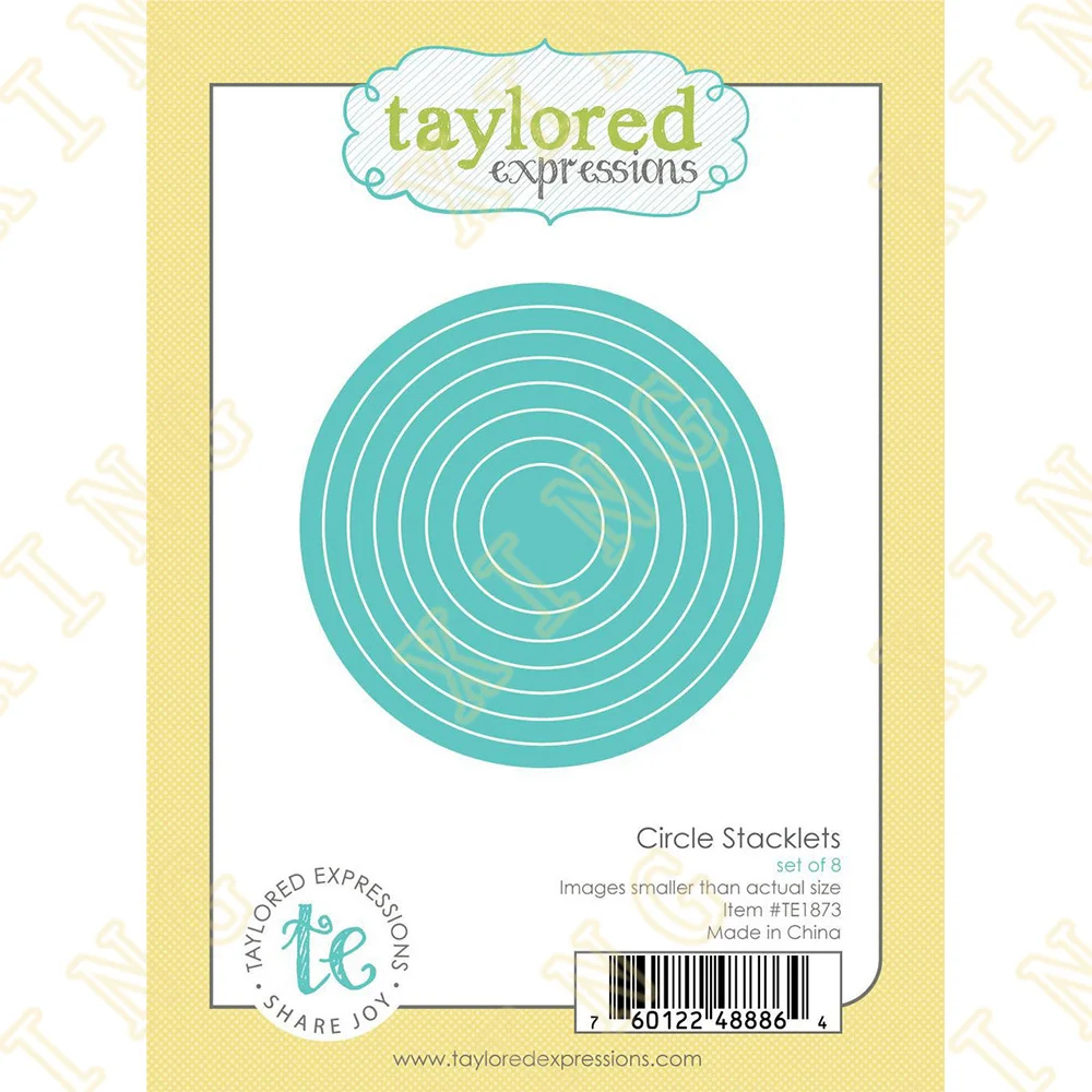 

Metal Craft Cutting Dies for DIY Scrapbooking Paper Diary Decoration Manual Handmade for 2023 Embossing New Circle Stacklets