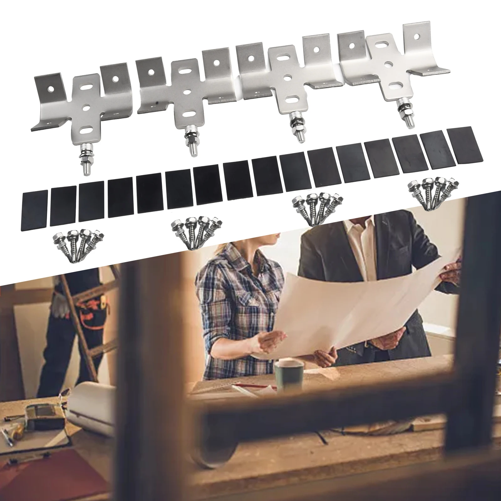 Трапециевидный зажим Прочный трапециевидный для цветной стальной плитки