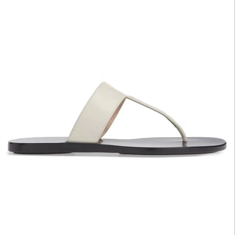 2023 Summer Classic Ladies Flat Shoes Flip-Flops Fashion Couple Sandals Beach Slippers 35-43