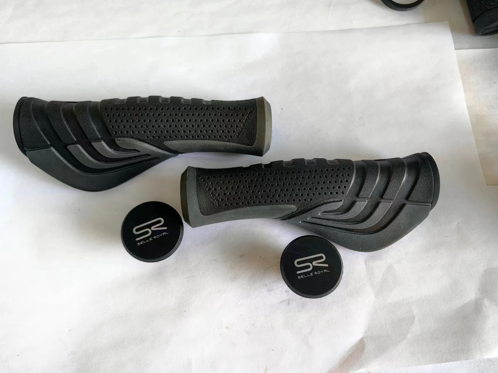 Эргономичные складные ручки для горного и шоссейного велосипеда 135 мм