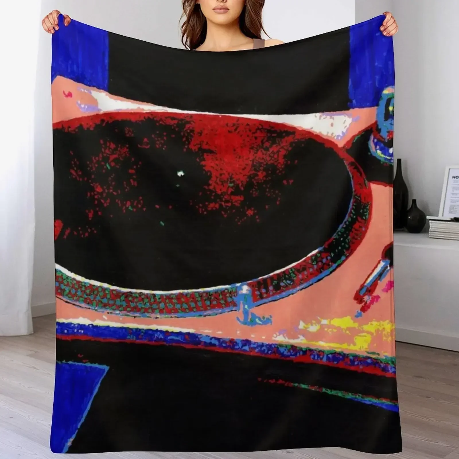 Technics SL1210 Вязаное одеяло