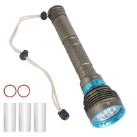 high power super strong diving flashlight led 8500lm underwater 50m 7 bulbs t6 super bright waterproof flashlight torch