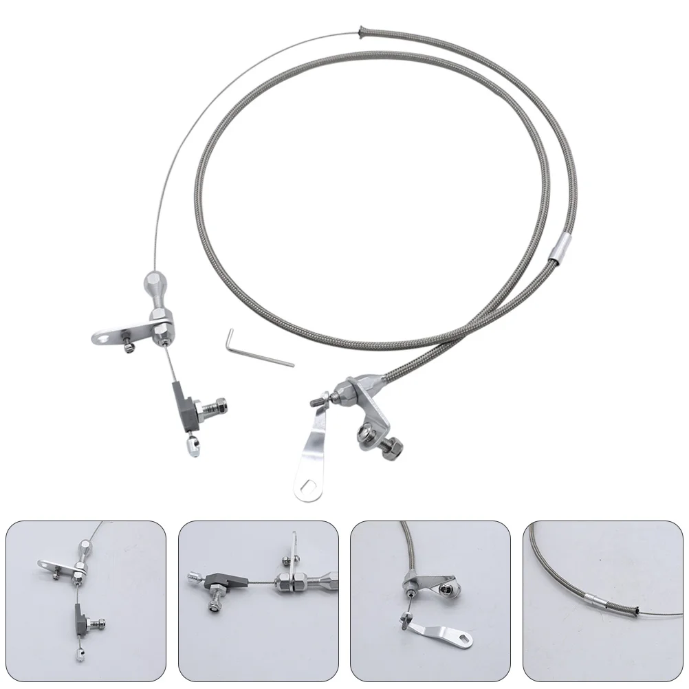 

1 Pc Useful Great Fine Safe Throttle Line Throttle Wire Throttle Cable for Part Car Vehicle