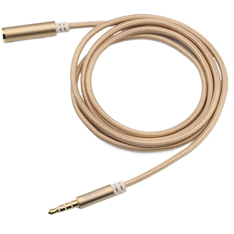 

Audio Extension Cable Headphone M/F Audio Stereo Extender Cord 3.5mm Jack Male To Female Stereo Audio Aux Cable Earphone Cable