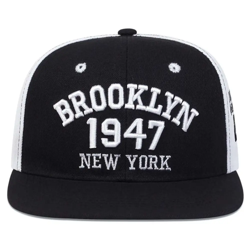 Фото Бейсболка-снепбэк Brooklyn 1947 New York с вышивкой, хлопковая, в стиле хип-хоп, регулируемая, для уличной моды, солнцезащитная №3