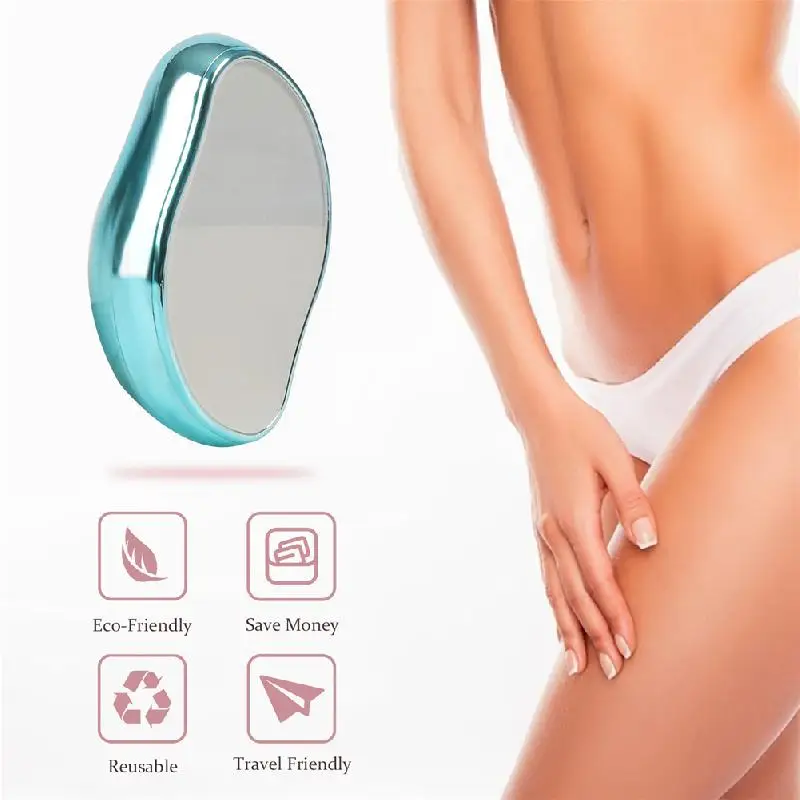 Nano Physical Hair Removal Painless Epilator Body Beauty Depilation Tool Crystal Hair Eraser Skin Exfoliator Crystal Hair Remove