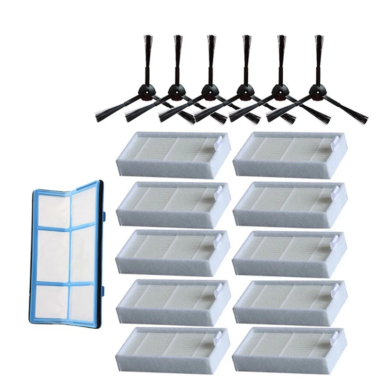 

1 Set Efficient Hepa Filter Accessories For Ilife V5 V5S V3 V3S V5pro V50 V55 X5 V5S Pro Robot Vacuum Cleaner
