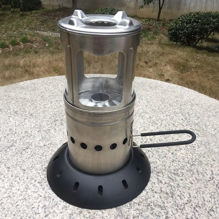 

folding lantern pellet camping stove