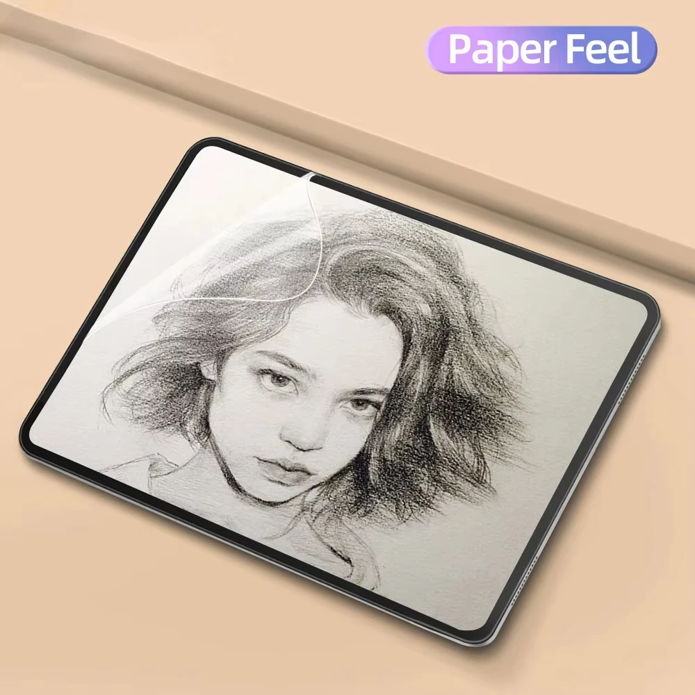 Фото Защитная пленка для экрана Paper Feel для Samsung Galaxy Tab A9 Plus A8 A7 Lite S10 Ultra S8 S7 S6 Lite S9 Painting Write Matte PET Film №1