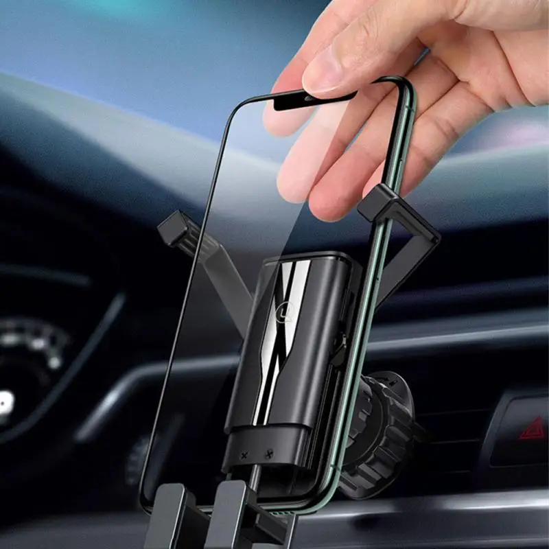 

Hidden Wing Car Gravity Bracket Air Outlet Fully Automatic Hidden Dual Arm Car Navigation Mobile Phone Bracket