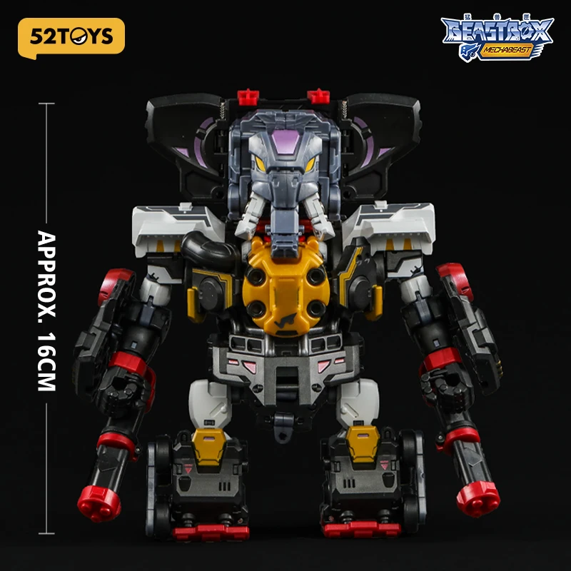 Фото 52TOYS MECHABEAST BMM-01 PSYCHOTRAIN Деформирующий робот, преобразование в меха и кубе, фигурка, коллекционный подарок №3