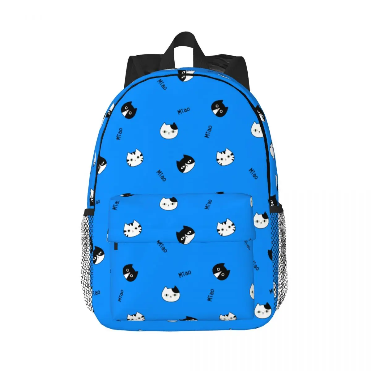 

Cute Black And White Cat Fashion Pattern Backpack Bag Baby Boys Girls School Travel Bags Children's Christmars Gifts