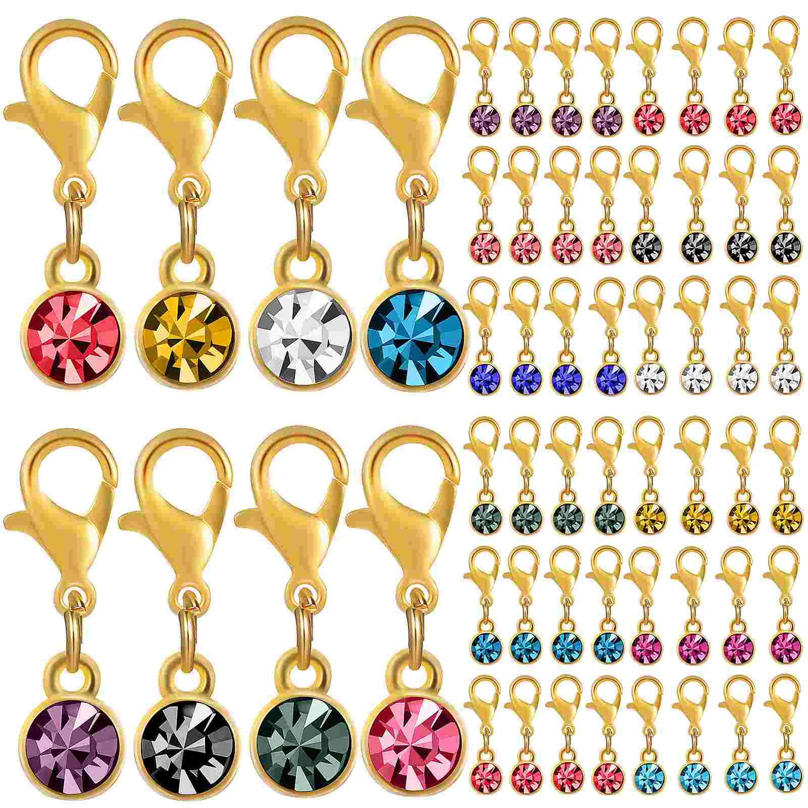 

48 Pcs Charms Jewelry Pendants Necklace Charms Metal Charms For Jewelry Making