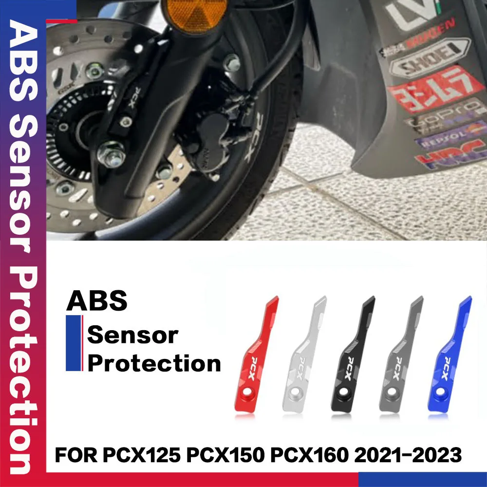 

Запчасти для мотоциклов Honda PCX125 PCX150 PCX160 PCX 125/150/160 2021-2023, защитная крышка датчика переднего колеса, защита датчика ABS