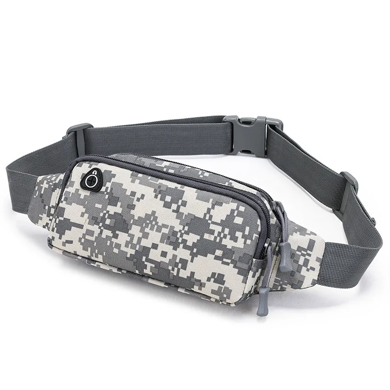 Fanny Pack for Men Women, Waist Pack Bag Crossbody with 4-Zipper Pockets，Adjustable Strap Belt Bag Cangureras para Hombre