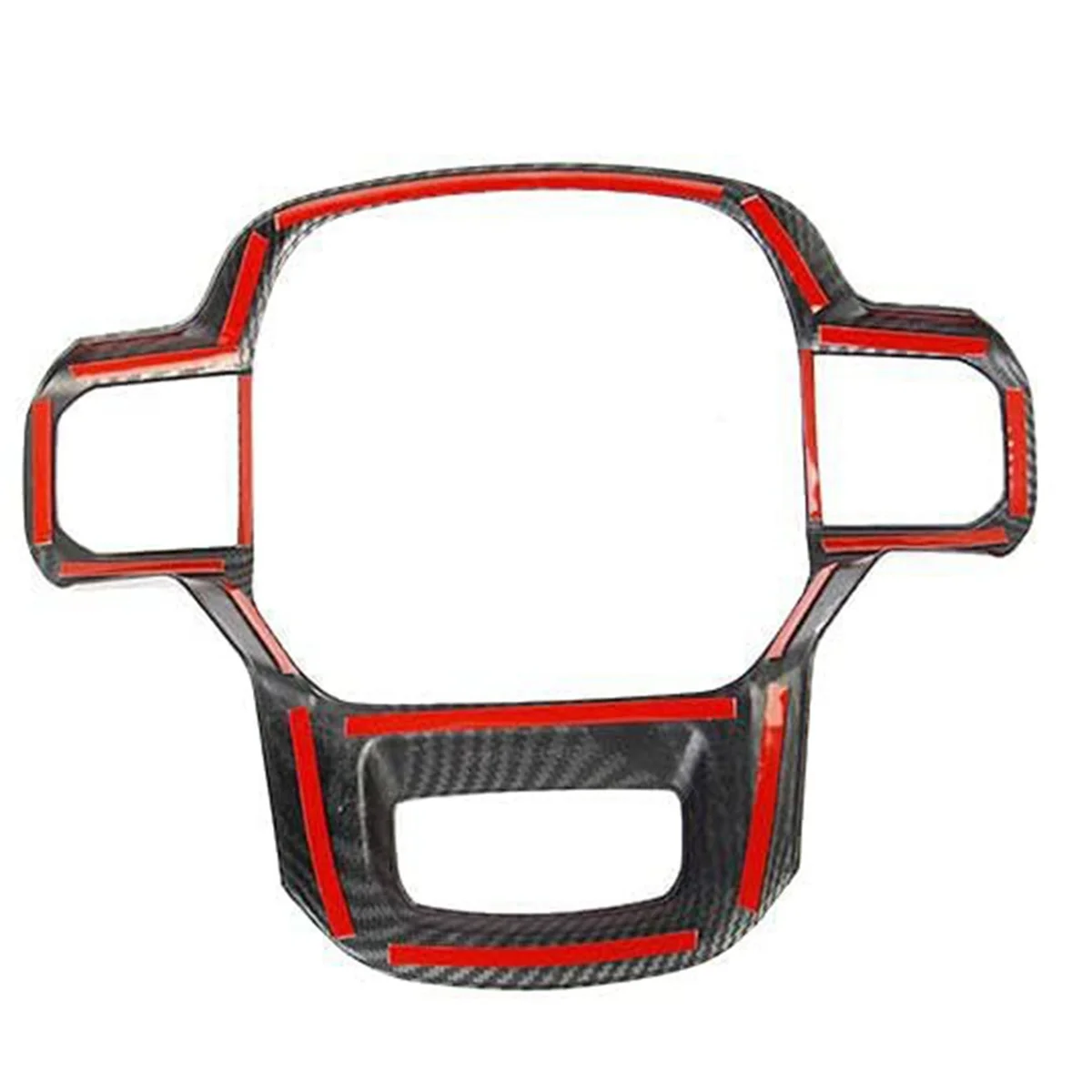 Модификация салона автомобиля нашивка из углеродного волокна на руль для Ford F150