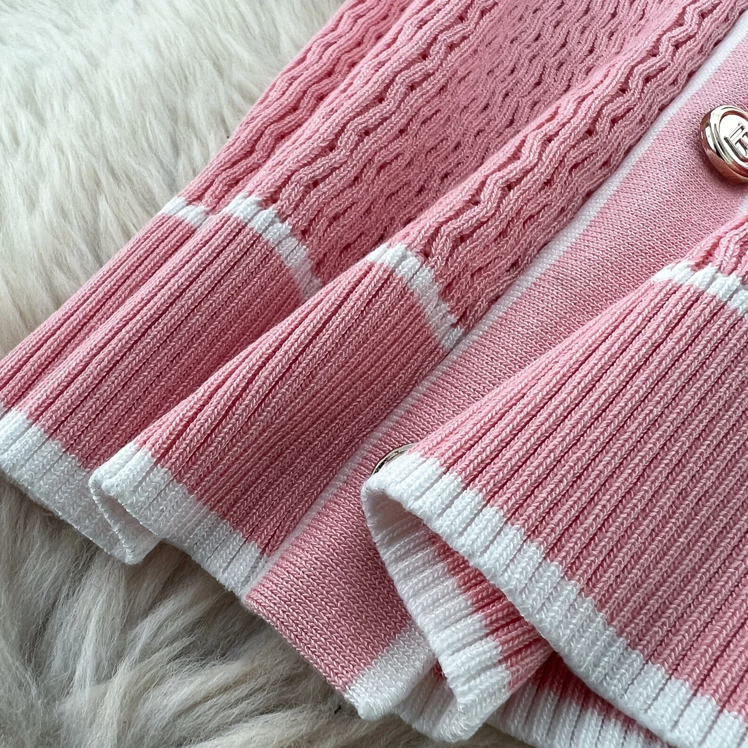 Женское винтажное трикотажное платье элегантное облегающее однобортное