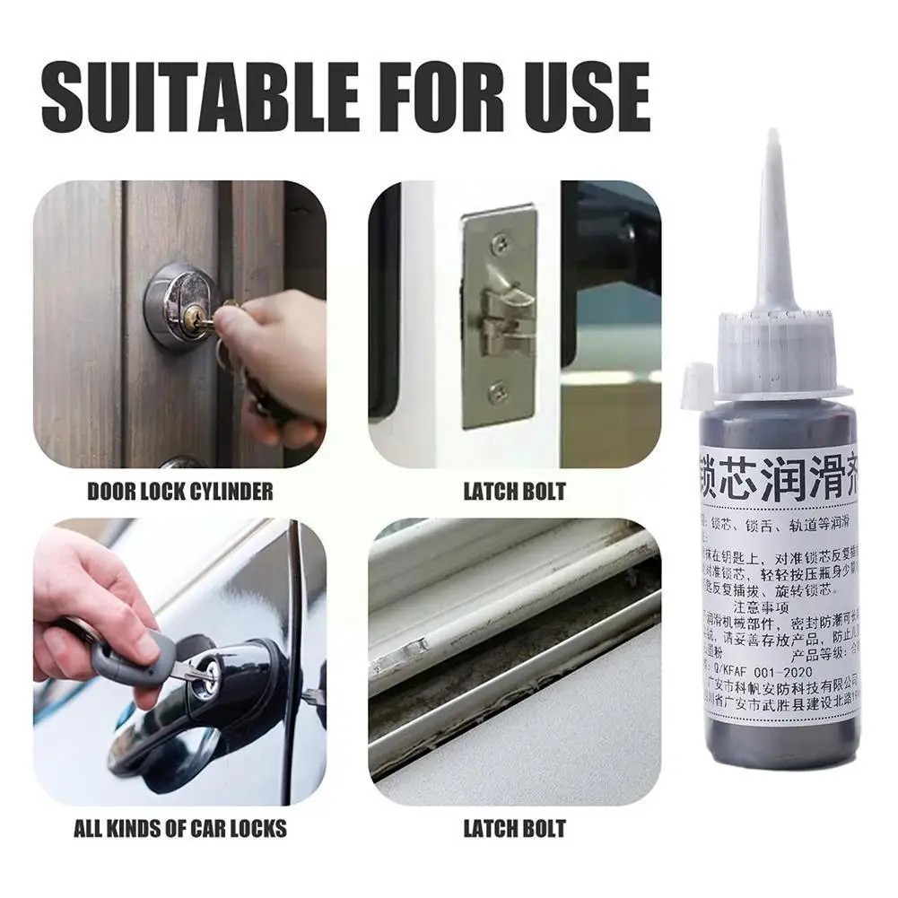 

Lock Core Lubricant Graphite Powder Graphite Fine Lubricant For Lock Element Locksmith Cylinder Padlock Lock Hinge Dr H5k6