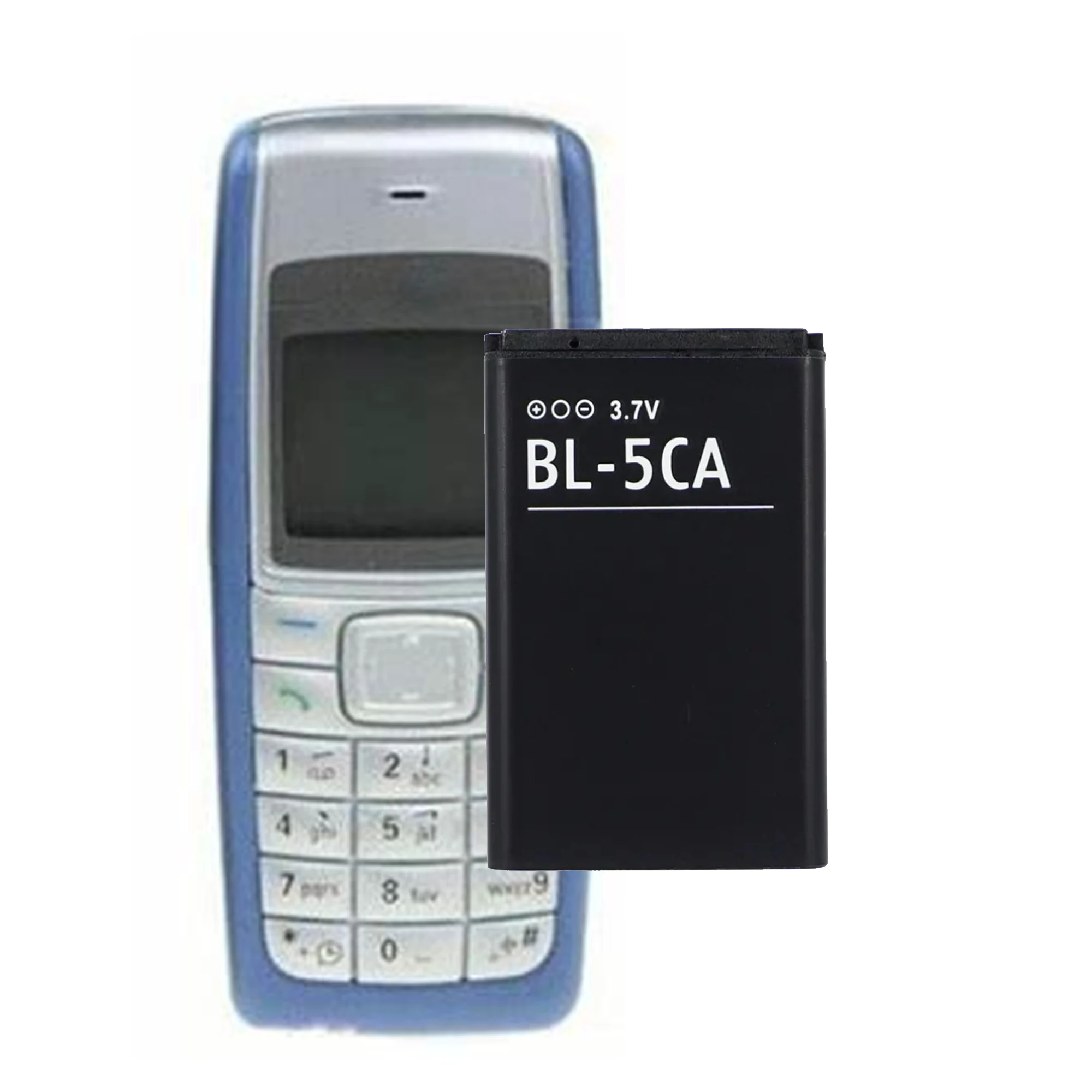 BL-5CA BL5CA Battery For Nokia 1110 1111 1112 1200 2310 5130XM 7600 N70 E60 5030 C2-00 C2-01 Original Capacity Phone Batteries B enlarge