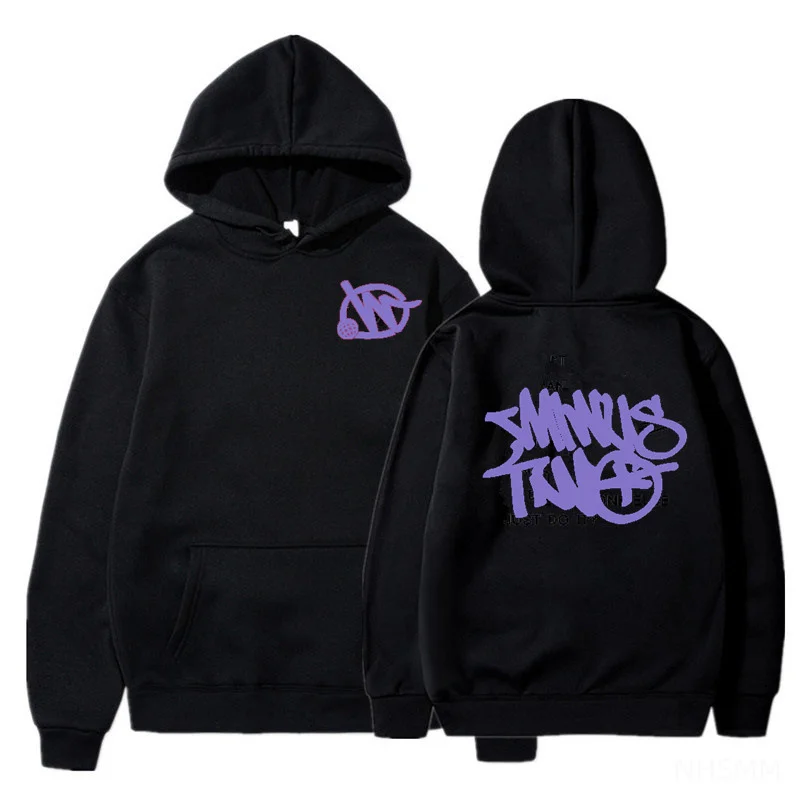 

Y2K Hoodie minus two Printing solid color oversized clothing unisex punk Harajuku leisure best selling Hoodie Men Women
