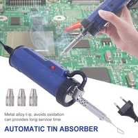 automatic desoldering pump portable handheld vacuum solder sucker tin removal diy tool for thick film integrated circuits