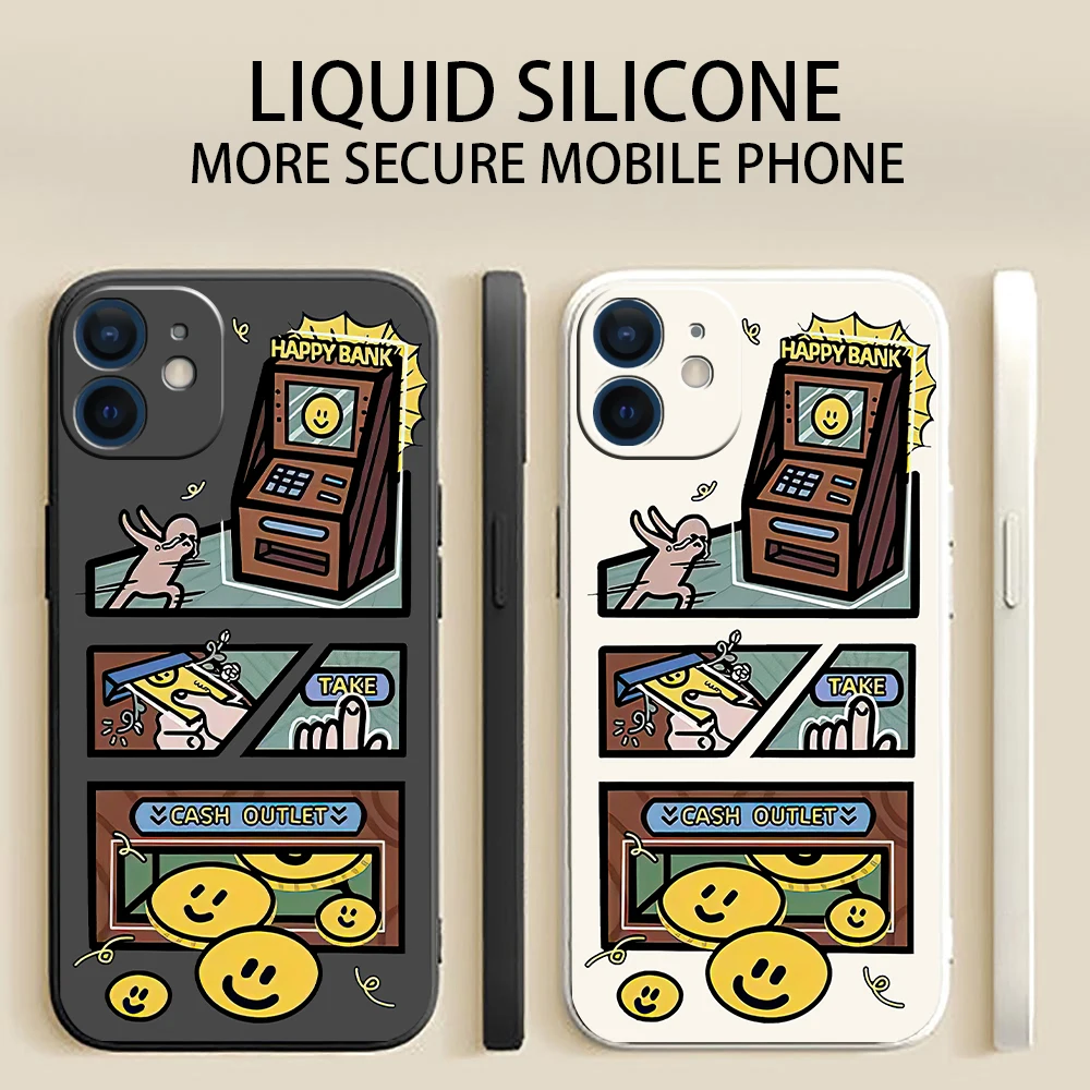 

Funny Line Villain Phone Case For iPhone 11 12 13 Pro MAX Mini 6 7 8 6S Plus X XR XS SE 2020 Creative Silicone Funda Back Cover