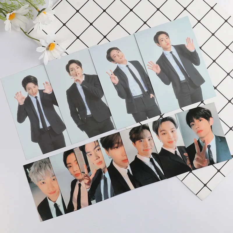 

KPOP Bangtan Boys Power Bank Card High Quality Album Card LOMO Photo Card Collector Card Signature Card Gift SUGA Fan Collection