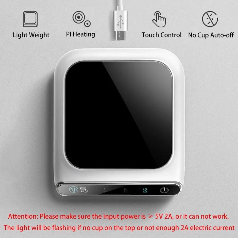 Новая портативная кофейная кружка с USB подогреватель для чашки офиса