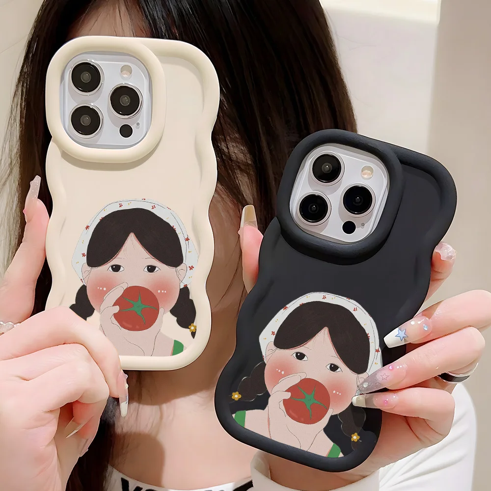 Силиконовый чехол для телефона с забавными девушками iPhone 13 11 14 15 12 Pro Max XR X XS 6 7 8 Plus