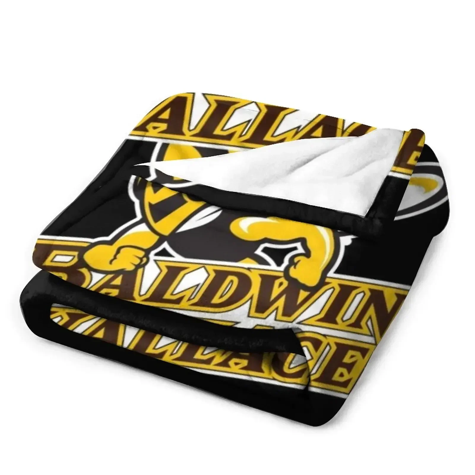 Baldwin Wallace Желтые куртки Клубное одеяло Теплое зимнее тяжелое дизайнерское Retros