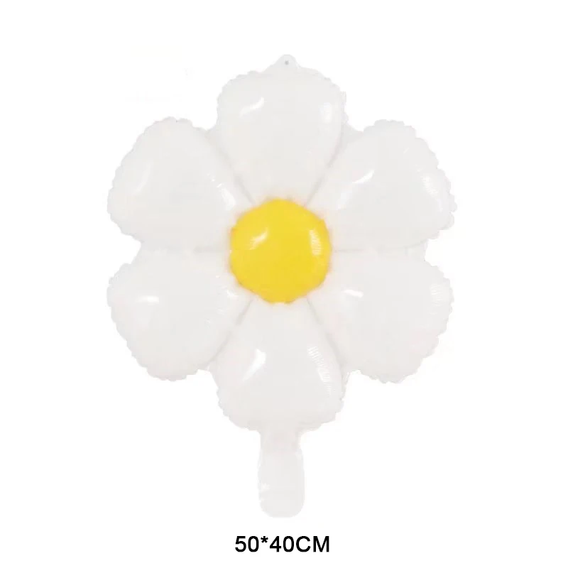 

Комплект 2/4/8 шт. фольгированных шаров с ромашкой Loha Party