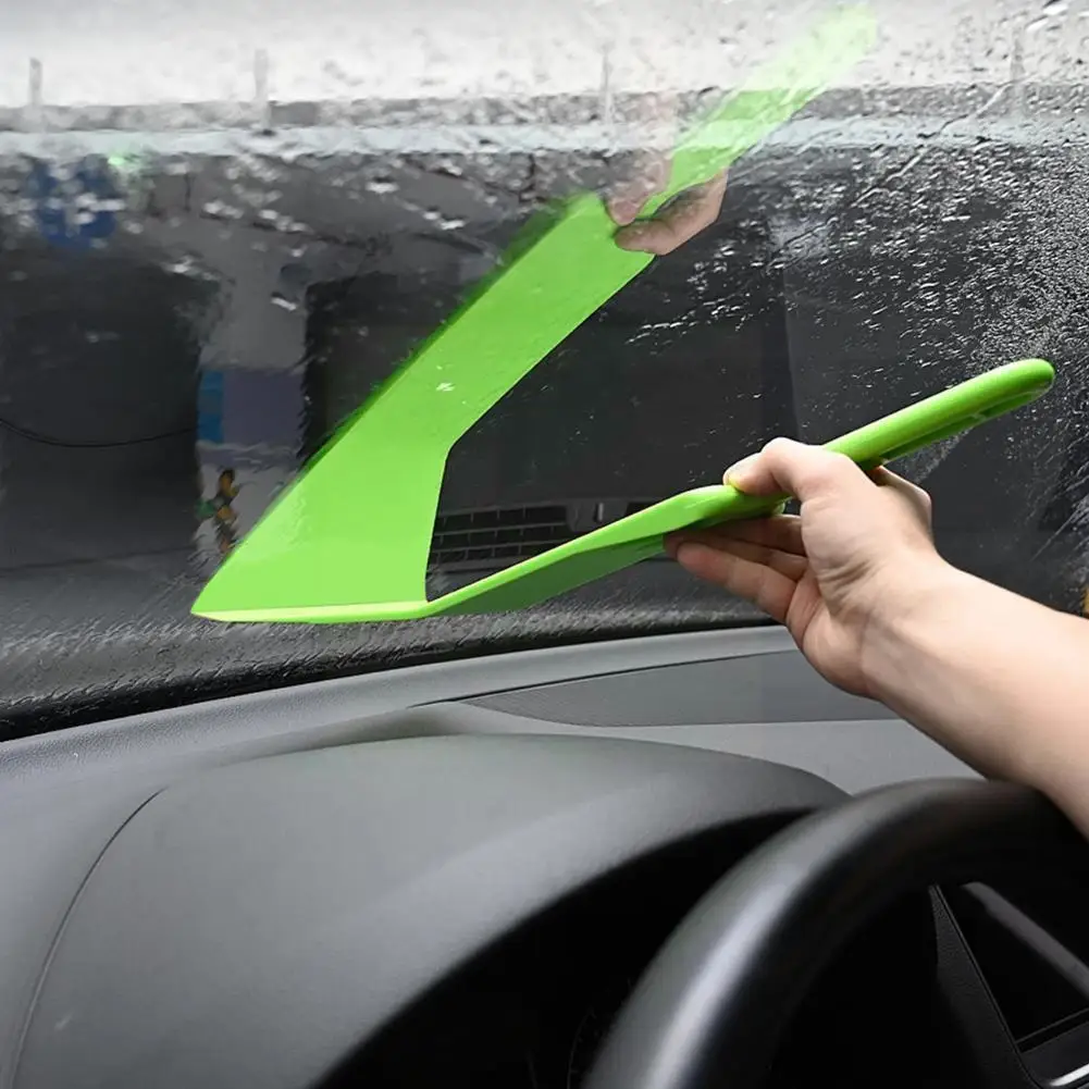 

Car Vinyl Wrapping Film Squeegee Long Handle Car Window Solar Film Edge-closing Styling Tool Scraper Tint Auto Cleaning Scr G8f5