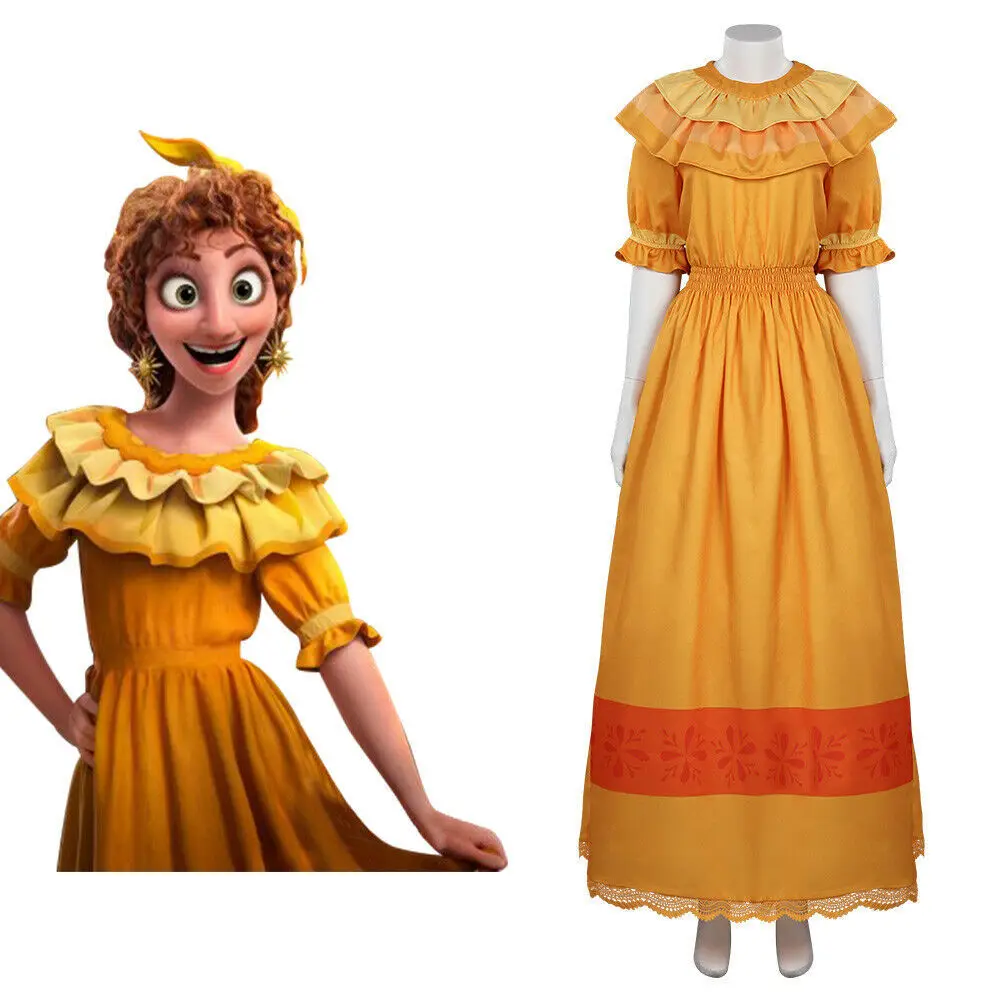 

Женское платье для косплея, желтое платье для косплея