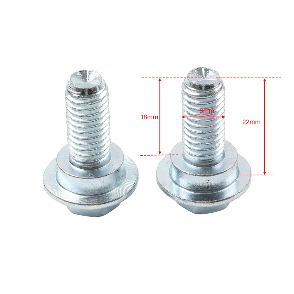 

90104-MEN-A30 Комплект болтов сиденья мотоцикла M8x22 мм, 2 шт. для Honda CRF450R 2009-2012 CRF250R 2010-2013