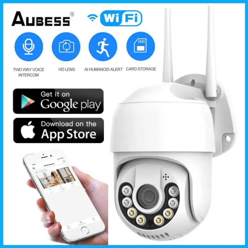 

IP-камера видеонаблюдения Aubess, 8/5/3/2 МП, Wi-Fi, ночное видение