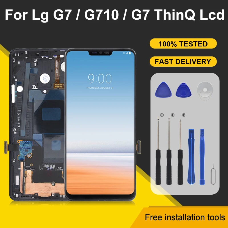 1 шт., сенсорный ЖК-экран 6,1 дюйма для LG G710