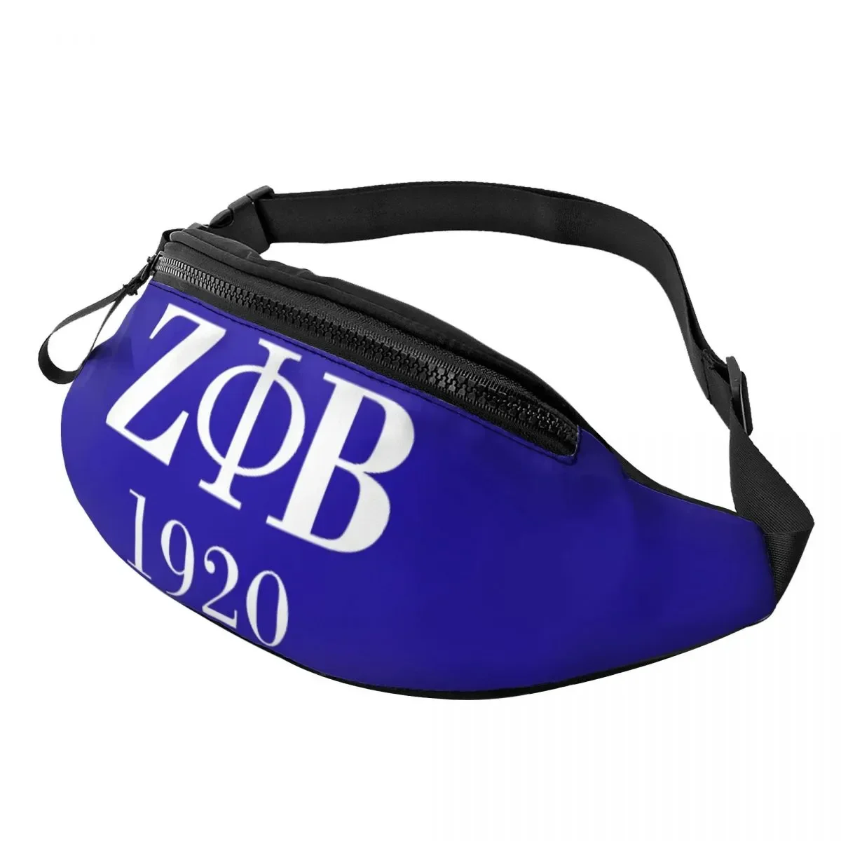 

Женская поясная сумка Zeta Phi Beta Sorority с логотипом, Повседневная сумка с греческими буквами 1920, сумка через плечо для кемпинга, езды на велосипеде, телефона, денег