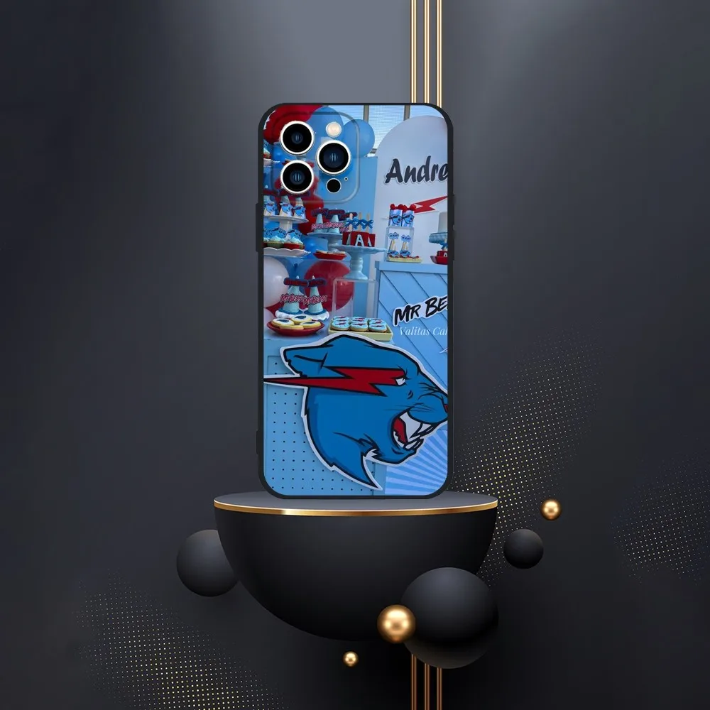 Чехол для телефона Mr B-Beast Game iPhone 16 15 14 13 12 Pro Max 11 7 8 Plus XR XS противоударный