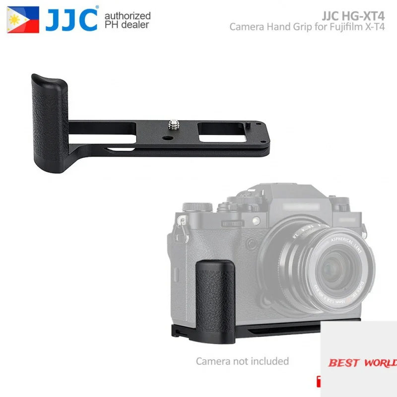 

JJC HG-XT4 Camera Hand Grip Quick Release Plate L Bracket Holder for for Fujifilm HG-XT4 MVP CAMERA