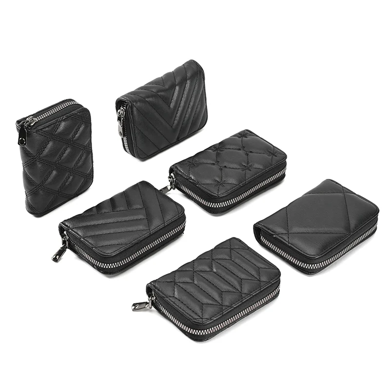 

New Arrival Credit ID Card Holder Men's Wallet Soft Leather Case For Bank Cards Women Money Purse